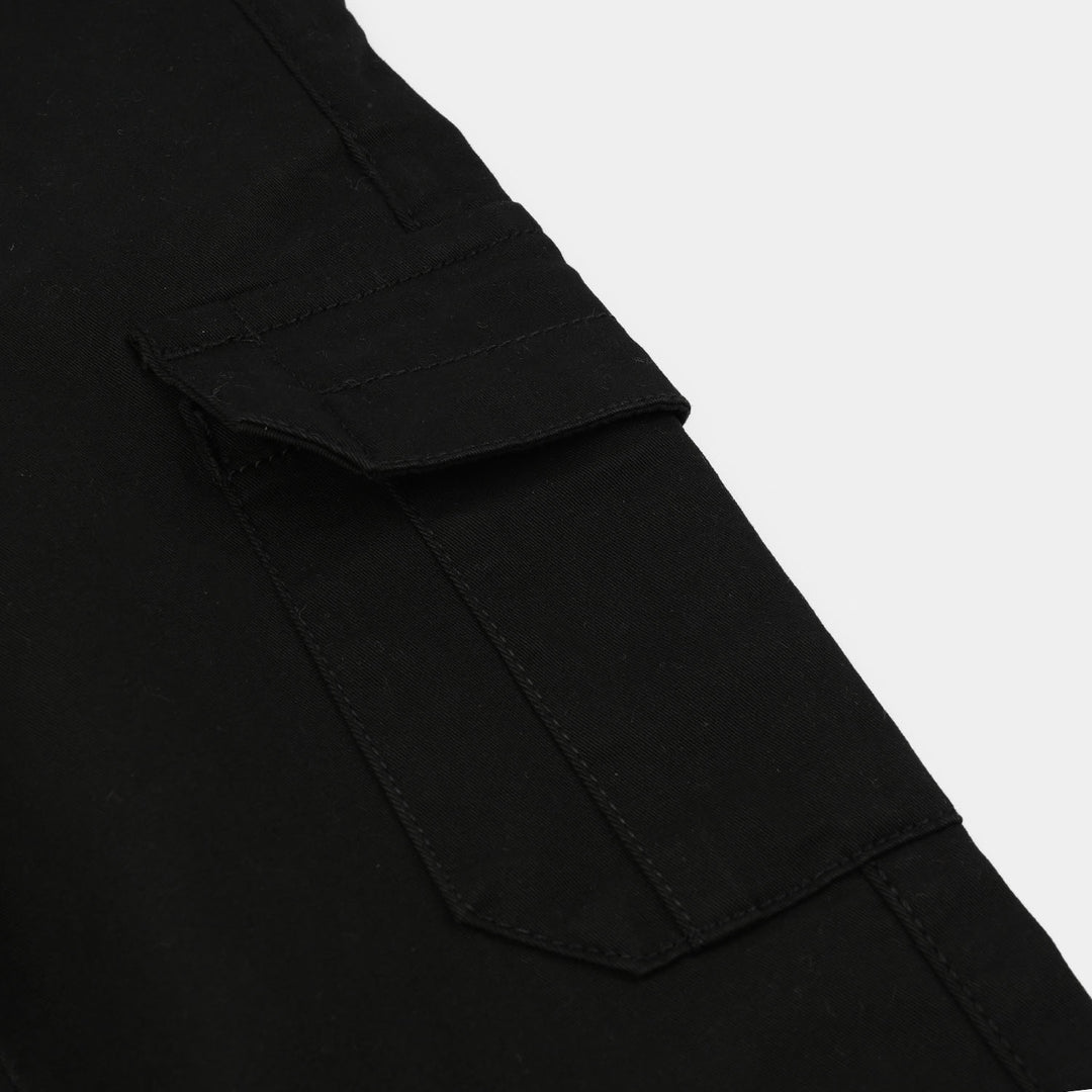 Boys Twill Pants Gauge - BLACK