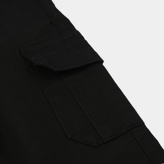 Boys Twill Pants Gauge - BLACK