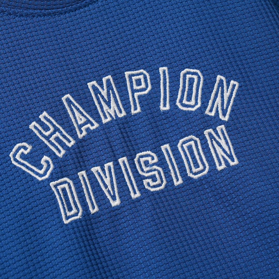Infant Boys Poly Jersey Knitted Suit (CHAMPION) - Navy