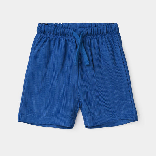 Infant Boys Poly Jersey Knitted Suit (CHAMPION) - Navy