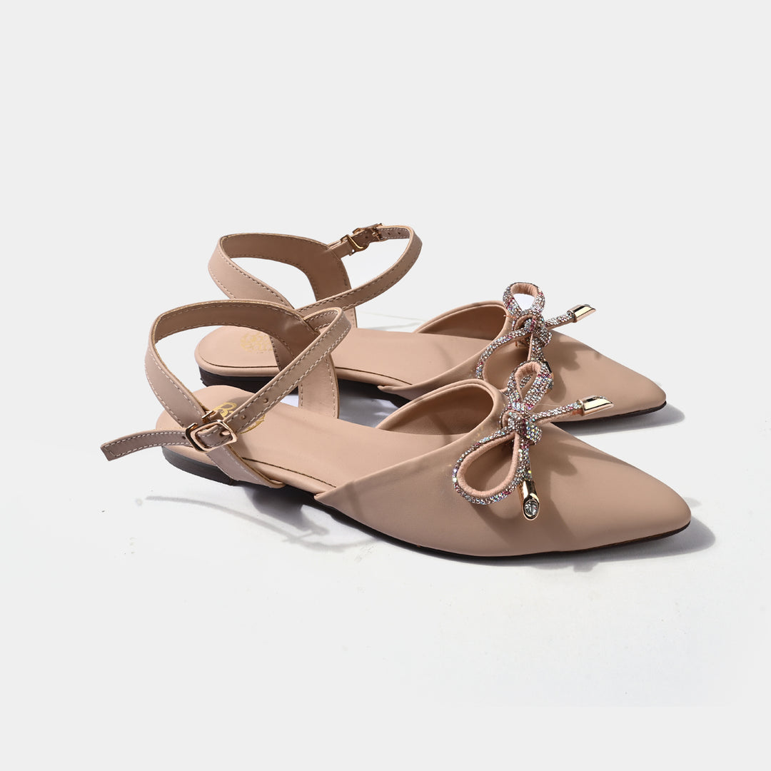 Girls Sling Back MS-01-BEIGE