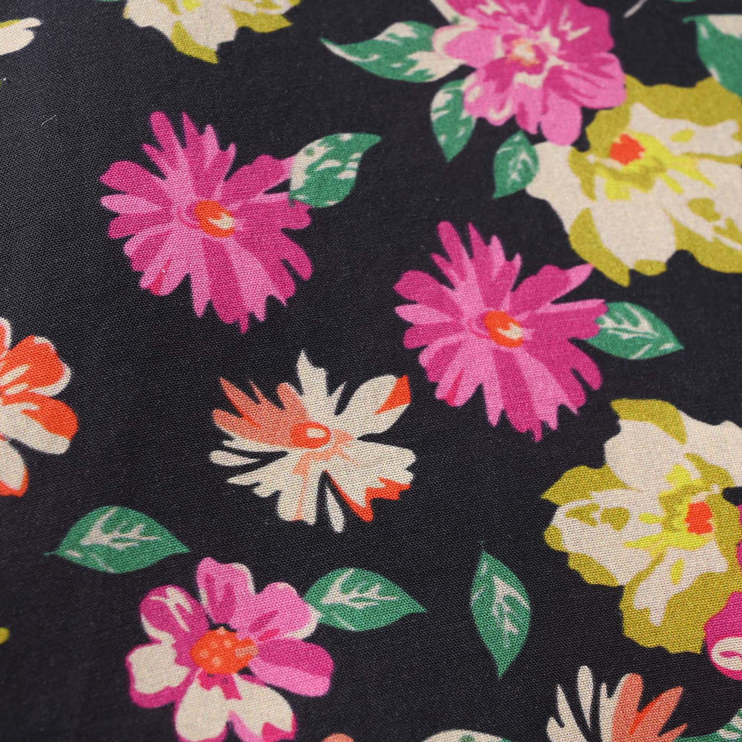 Girls Cotton Printed 2Pcs Raspberry - Multi