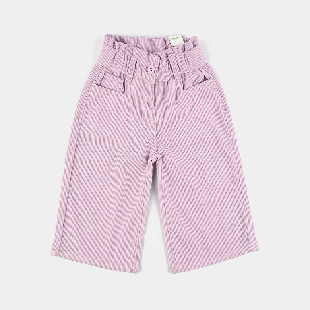 Infant Girls Corduroy Pant Paper - Pink