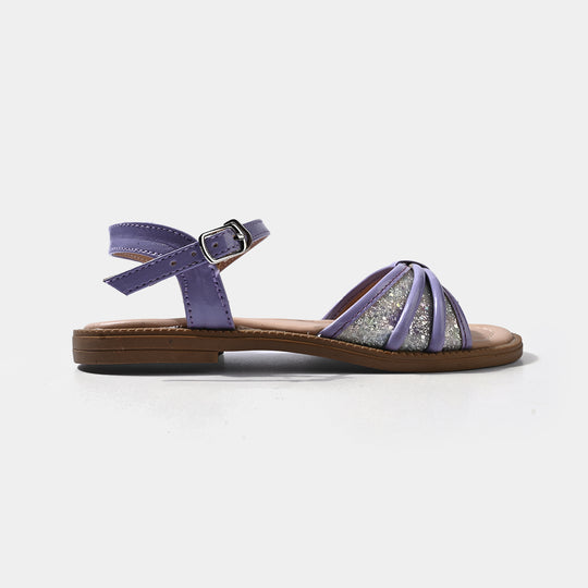 Girls Sandal 222-2-Purple
