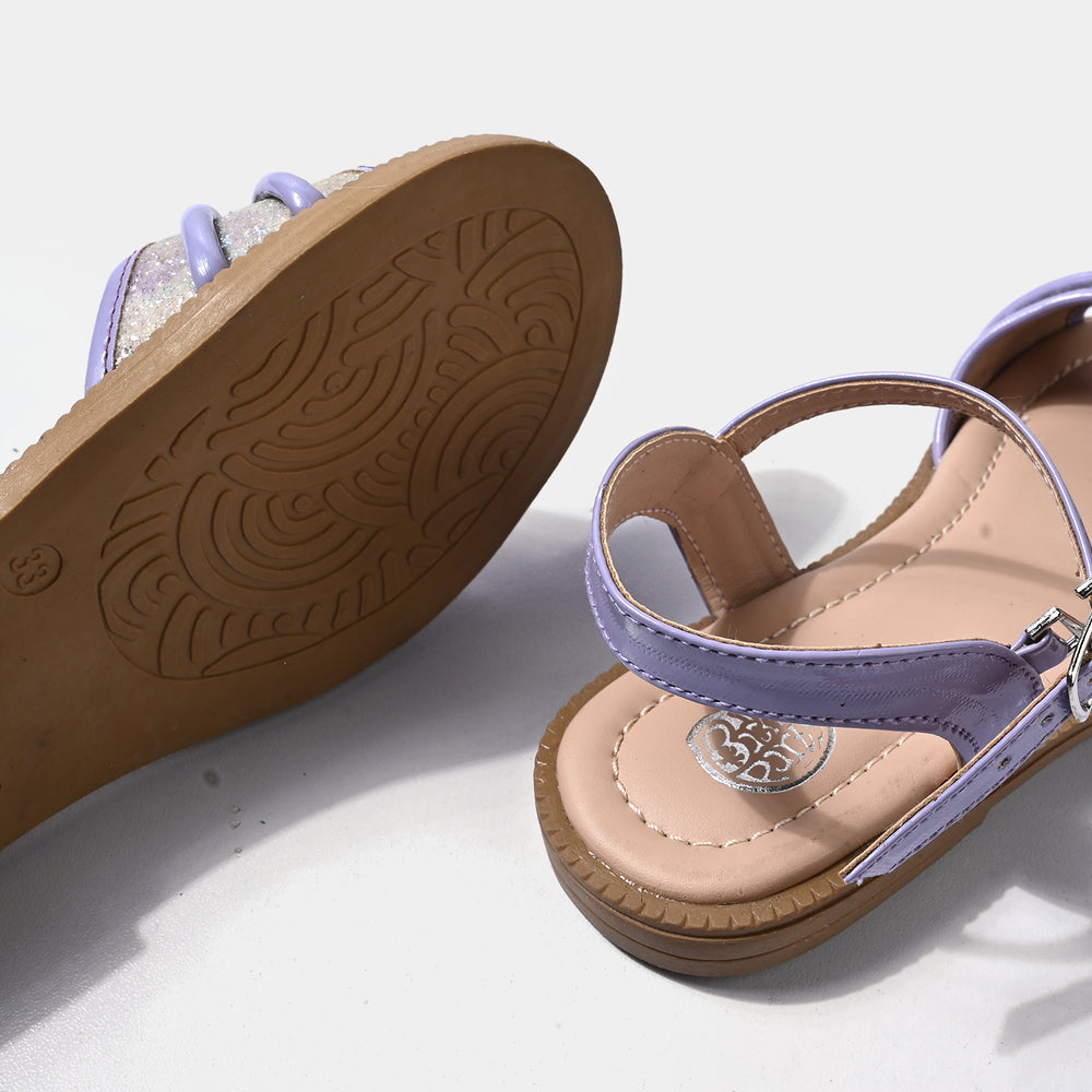 Girls Sandal 222-2-Purple