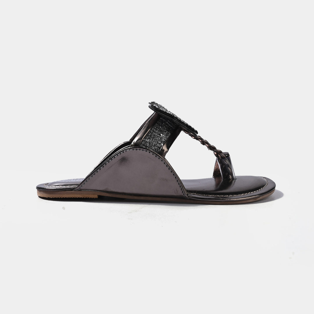 Girls Kolhapuri MT-06-GREY