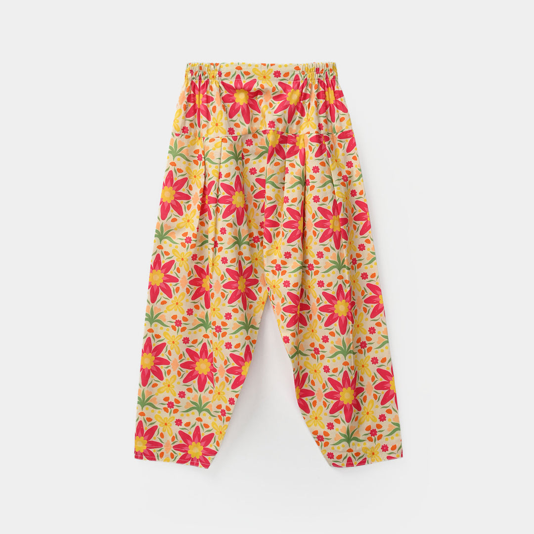 Teens Girls Cotton Printed 2PC - Multi