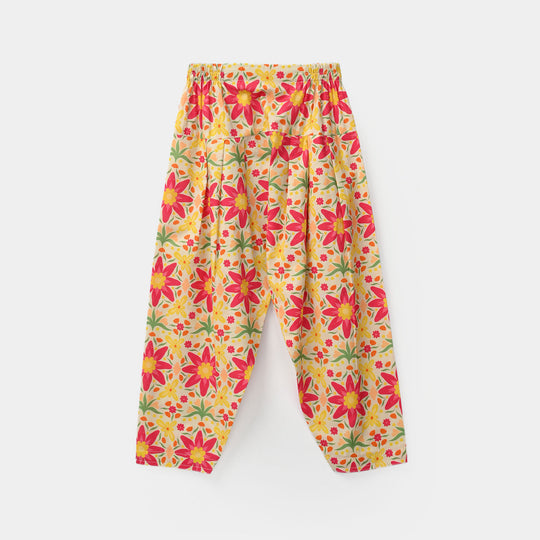 Teens Girls Cotton Printed 2PC - Multi