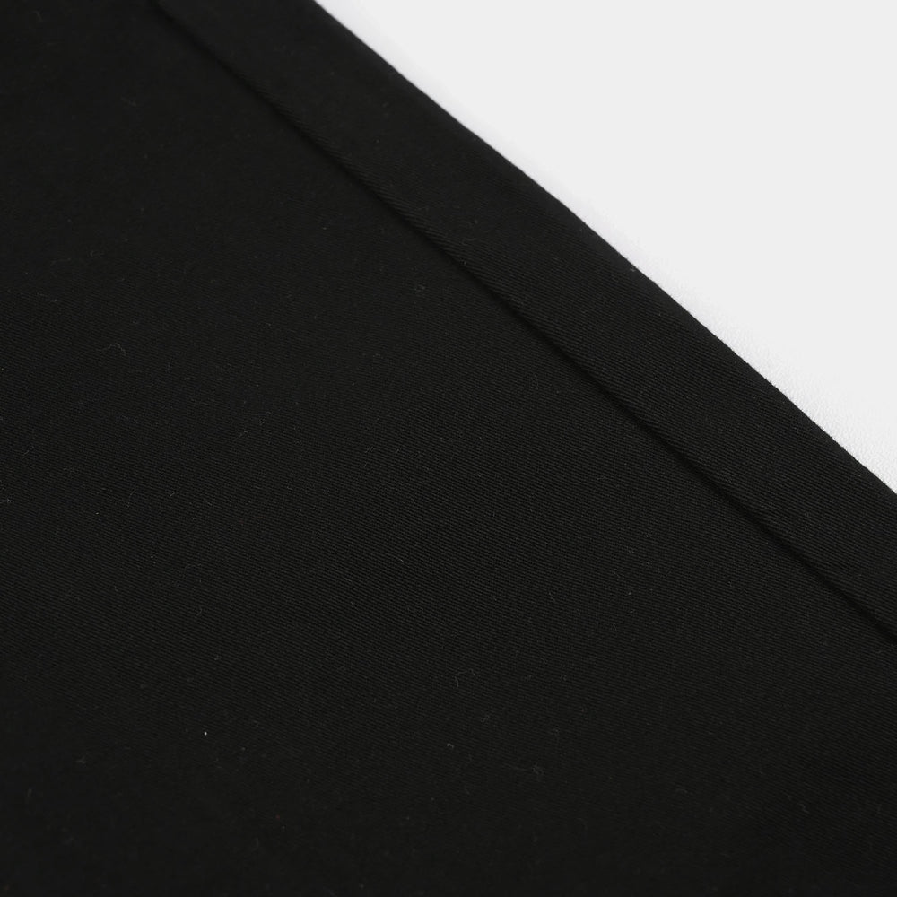 Boys Twill Pants Basic - Black