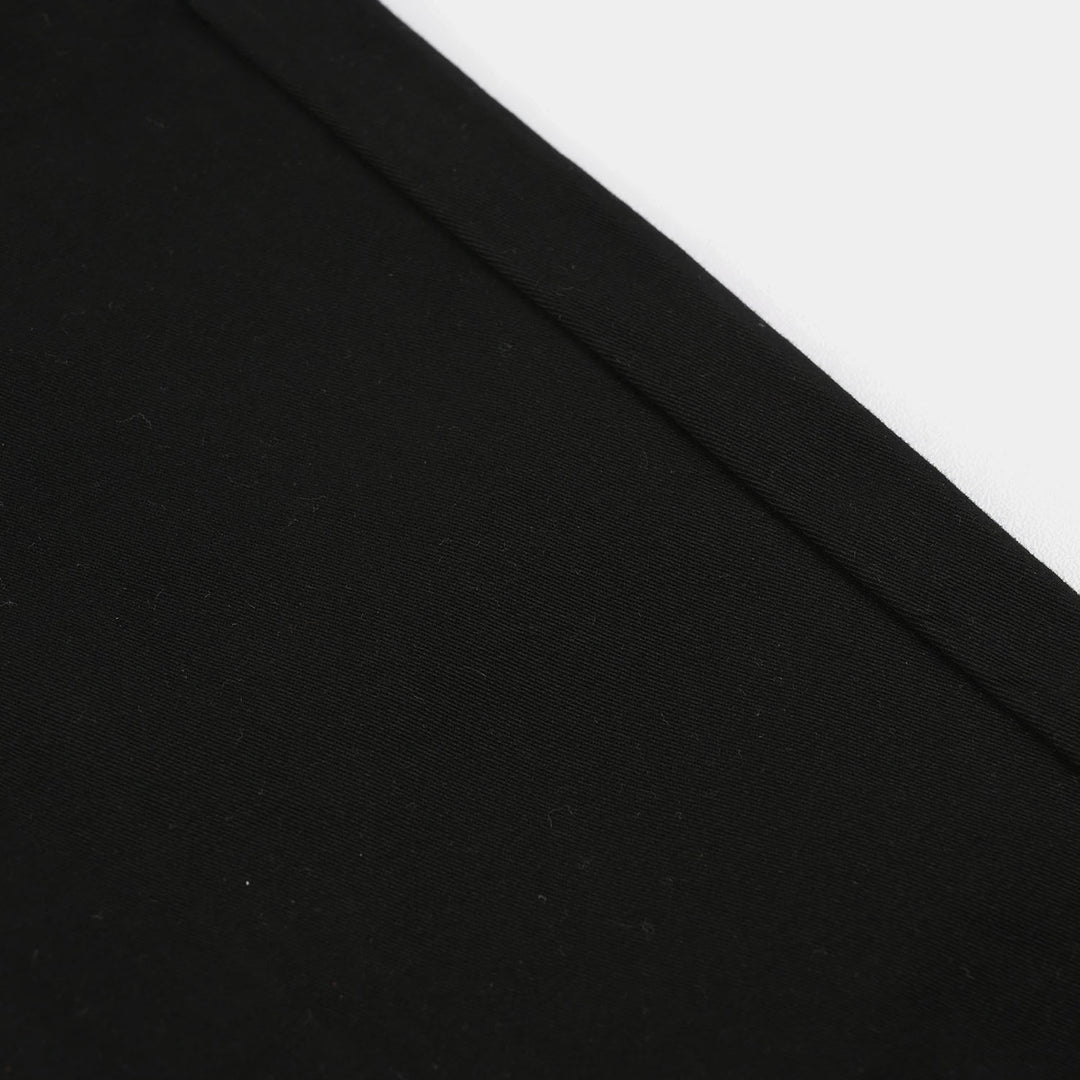 Boys Twill Pants Basic - Black