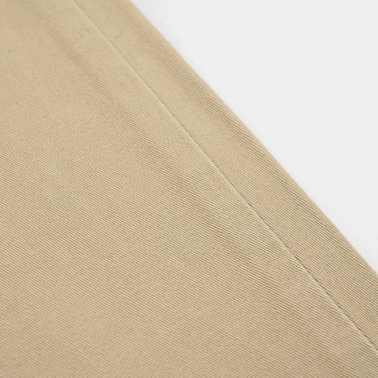 Boys Twill Pants Basic - Beige