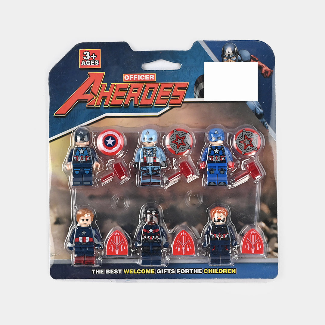 Action Hero Mini Figure Set
