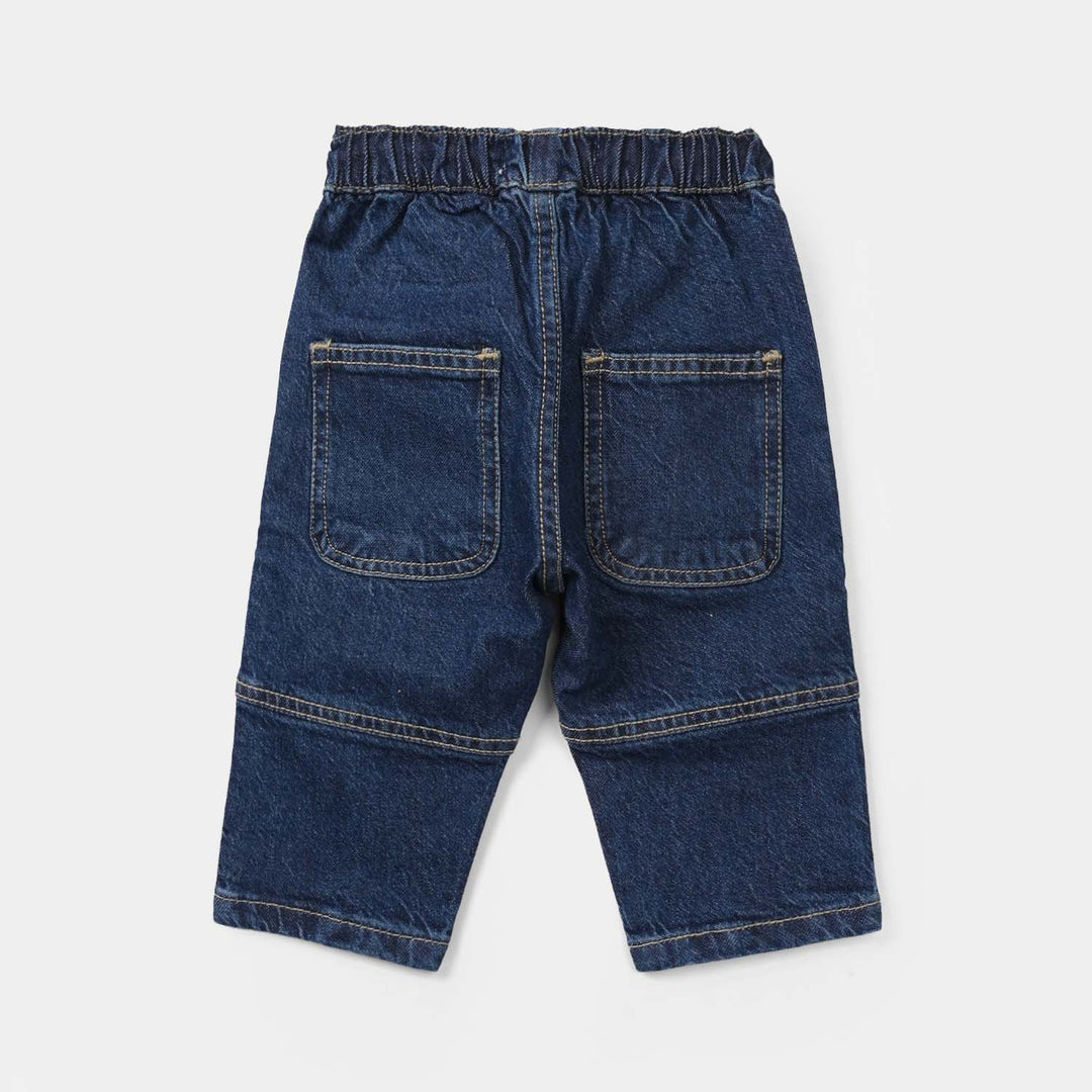 Infant Boys Denim Viscose Pants (Always Cool) – Dark Blue