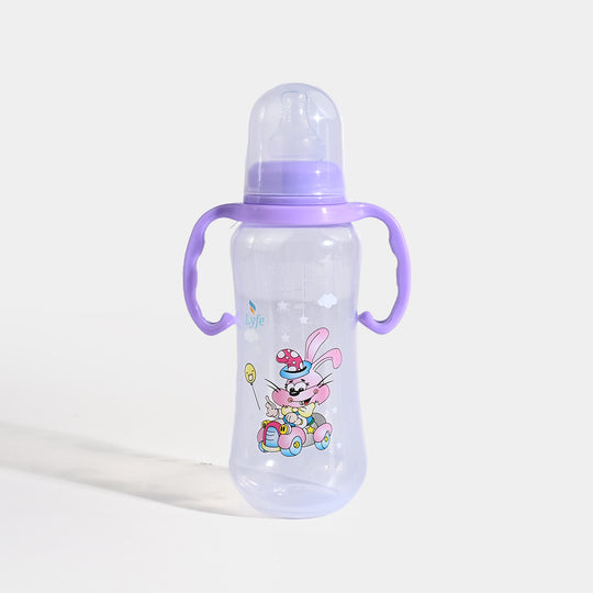 Lyfe Baby Plastic Feeding Bottle 9Oz |280ml |Basic Purple