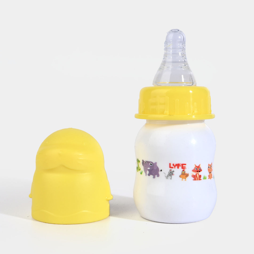 Lyfe Baby Plastic Feeding Bottle 2Oz |60ml |- Yellow