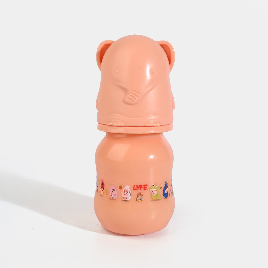 Lyfe Baby Plastic Feeding Bottle 2Oz |60ml |- Orange