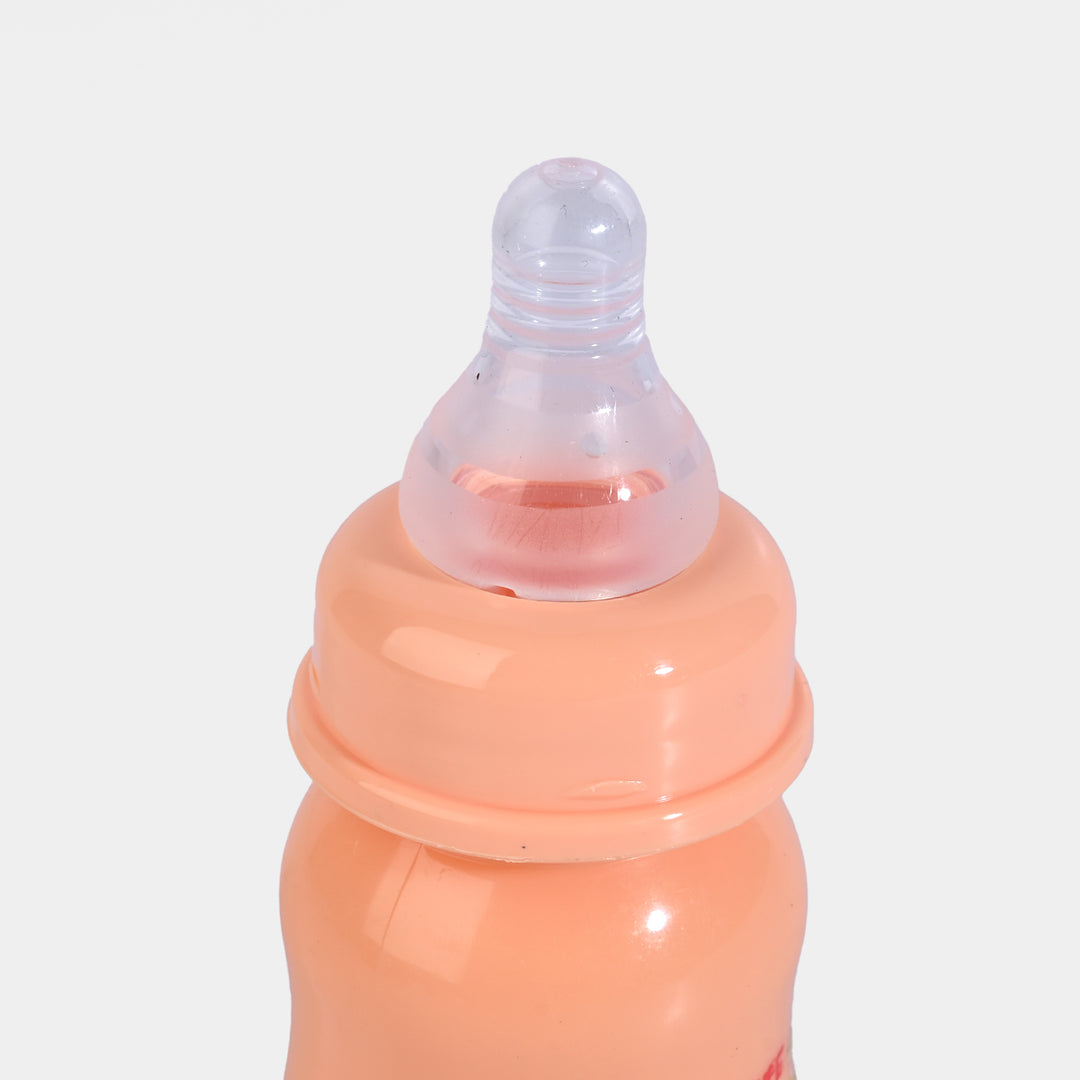 Lyfe Baby Plastic Feeding Bottle 2Oz |60ml |- Orange