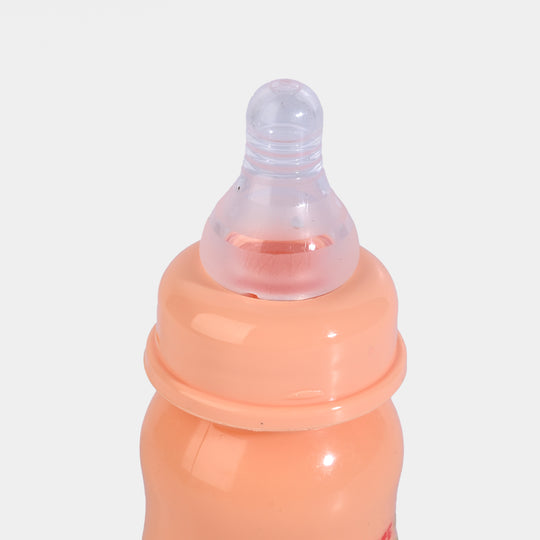 Lyfe Baby Plastic Feeding Bottle 2Oz |60ml |- Orange