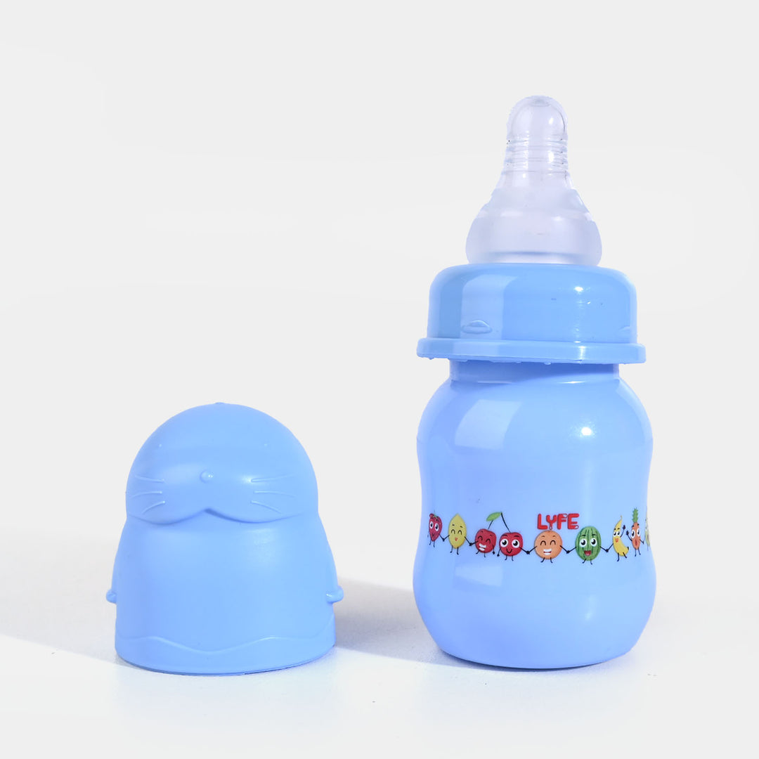 Lyfe Baby Plastic Feeding Bottle 2Oz |60ml |Blue