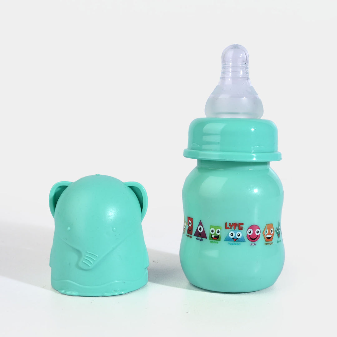Lyfe Baby Plastic Feeding Bottle 2Oz |60ml |Green