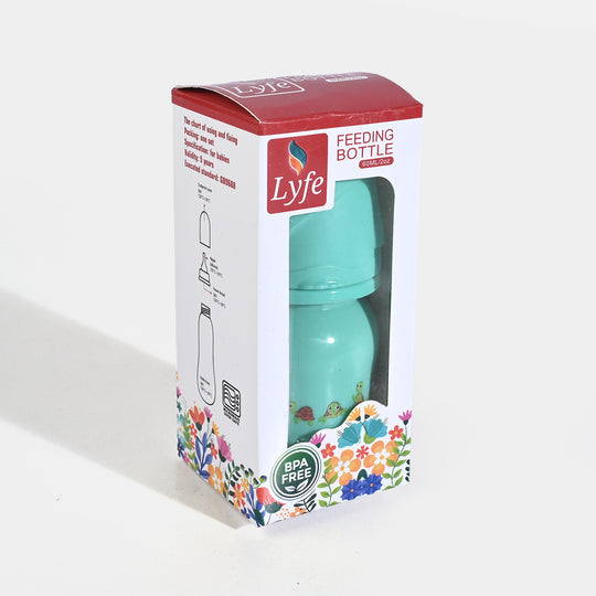Lyfe Baby Plastic Feeding Bottle 2Oz |60ml |Green