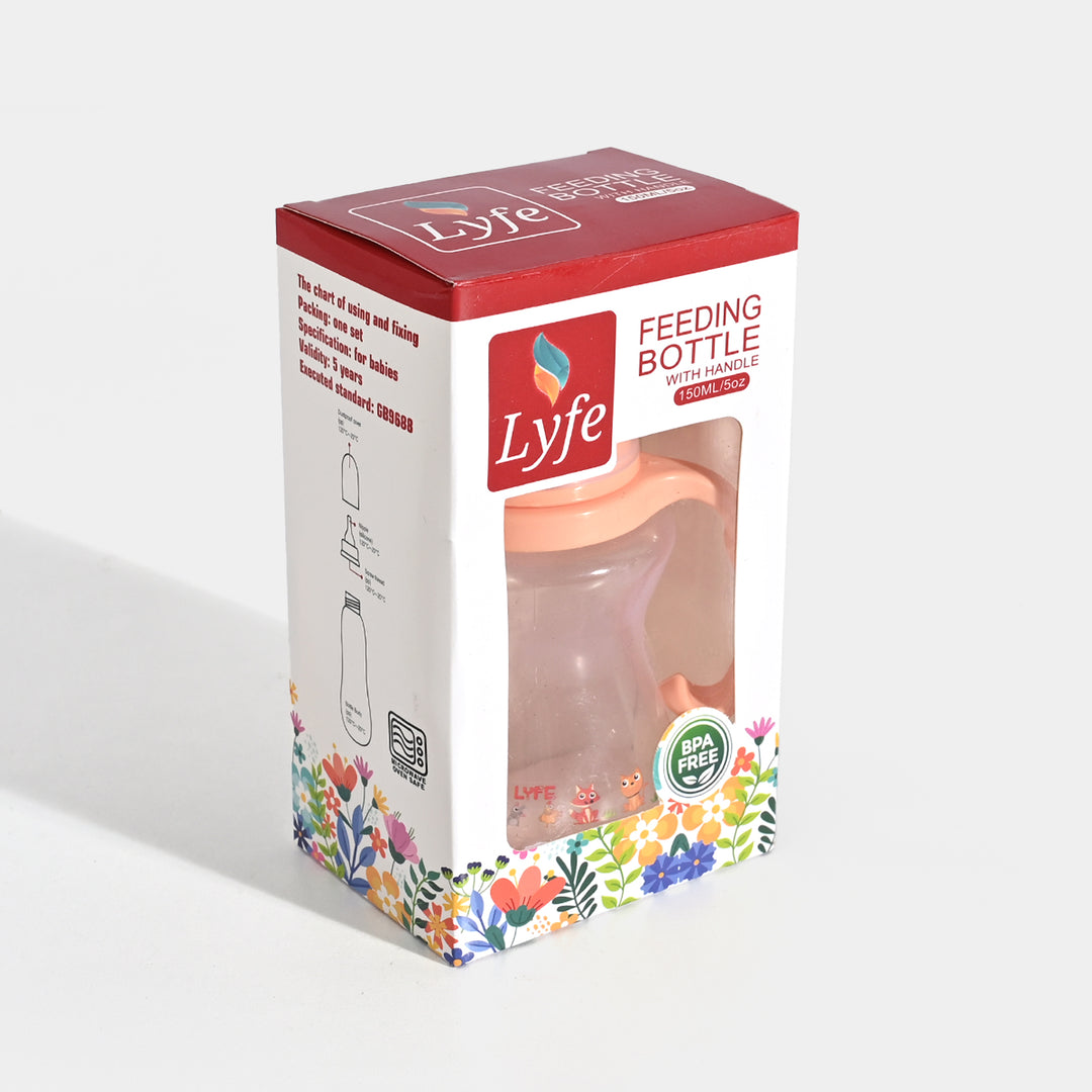 Lyfe Baby Plastic Feeding Mug 5Oz |150ml |Orange