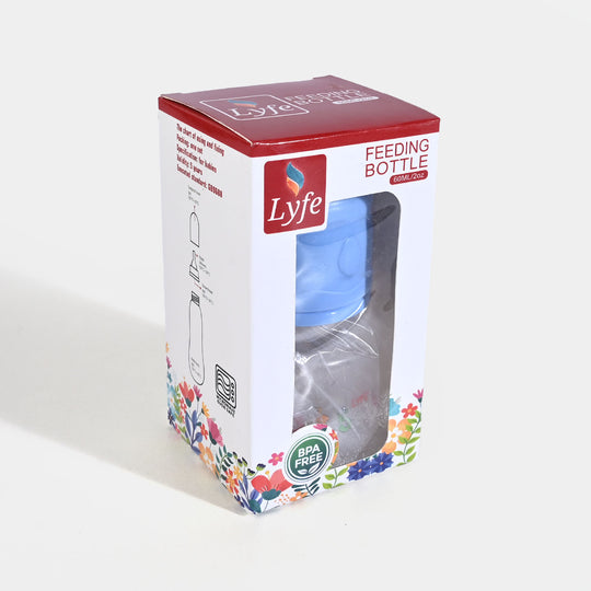 Lyfe Baby Plastic Feeding Bottle 2Oz |60ml |- Blue