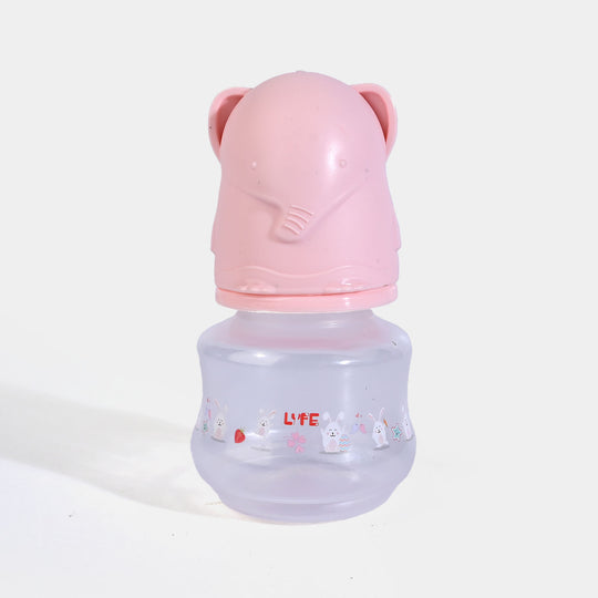 Lyfe Baby Plastic Feeding Bottle 2Oz |60ml |- Pink