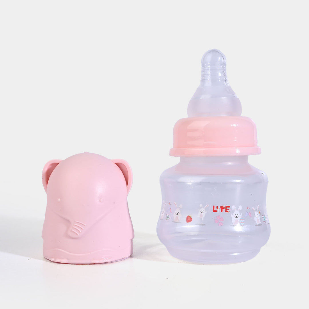 Lyfe Baby Plastic Feeding Bottle 2Oz |60ml |- Pink