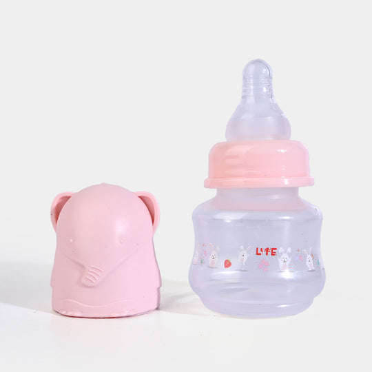 Lyfe Baby Plastic Feeding Bottle 2Oz |60ml |- Pink