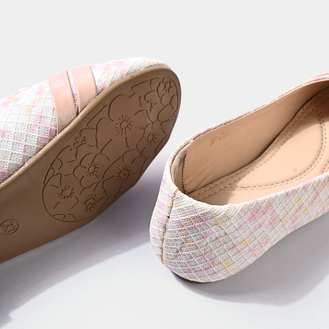 Girls Pumps BS-011-Peach