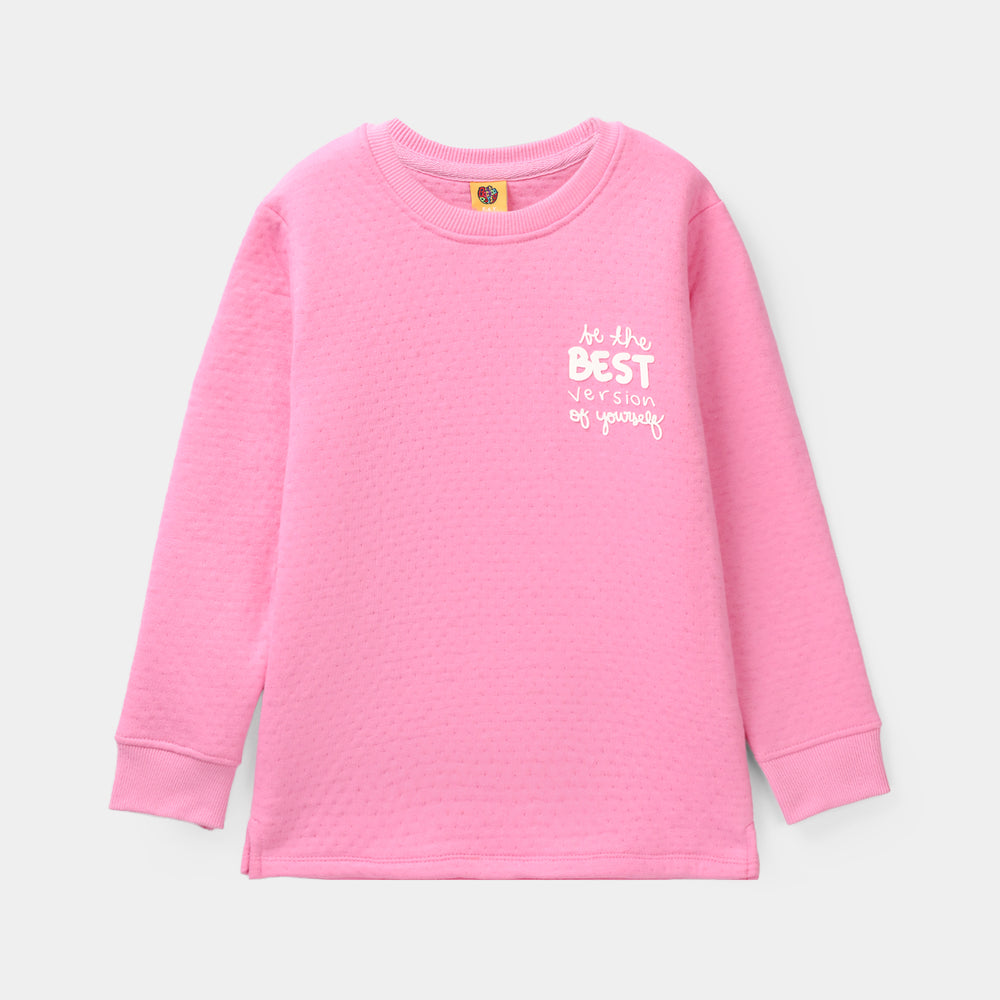 Girls Quilted 2 Piece - Pink