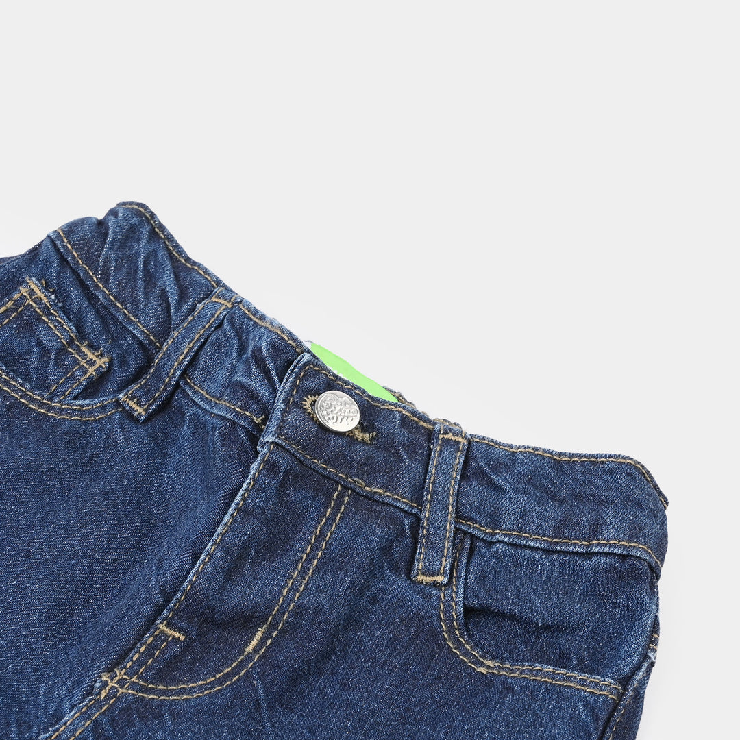Infant Boys Denim rigid Short Basic - Dark Blue
