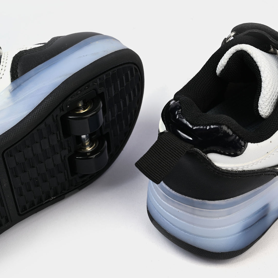Roller Skate Walking Shoes with Four Wheels & Multi Lights