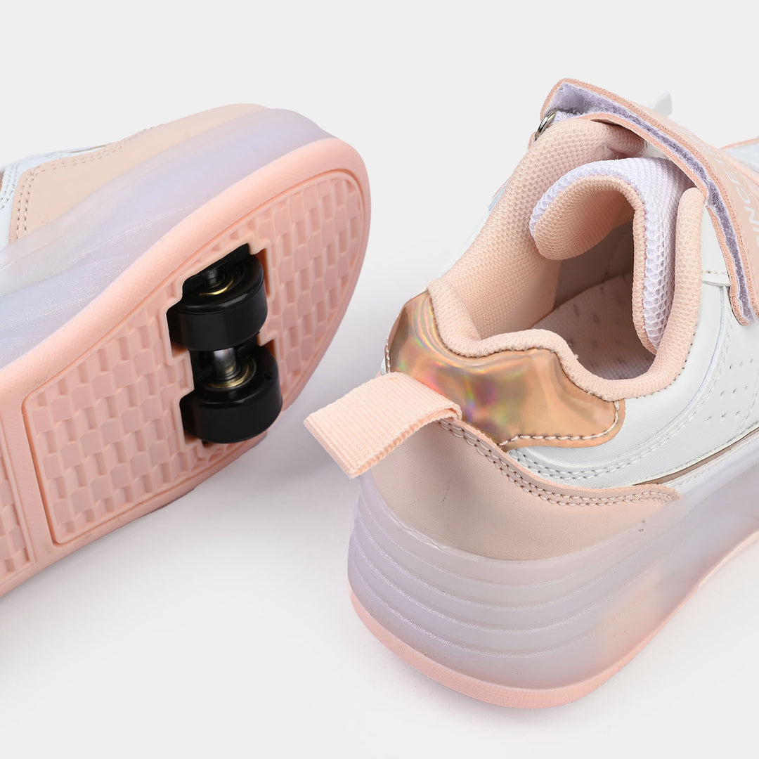 Roller Skate Walking Shoes (Four Wheels & Multi Lights)