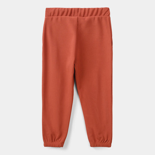 Boys Jacquard PAJAMA-ORANGE