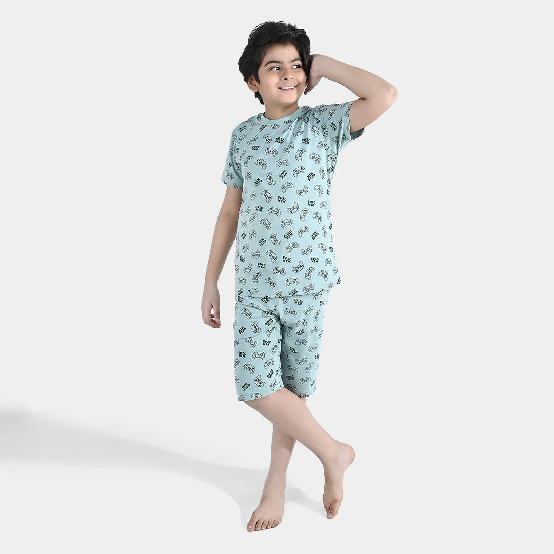 Boys PC Jersey Night Suit Epic Win – Grey Mist