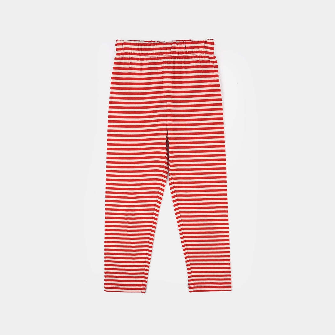 Infant Boys PC Jersey Night Suit - White/Red