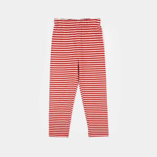Infant Boys PC Jersey Night Suit - White/Red
