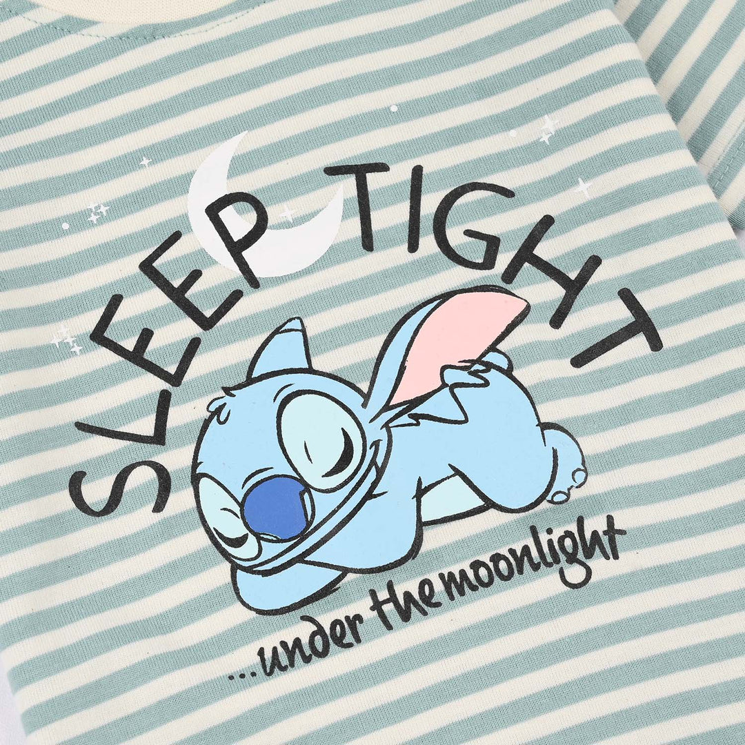 Infant Girls PC Jersey Night Suit (Sleep Tight)