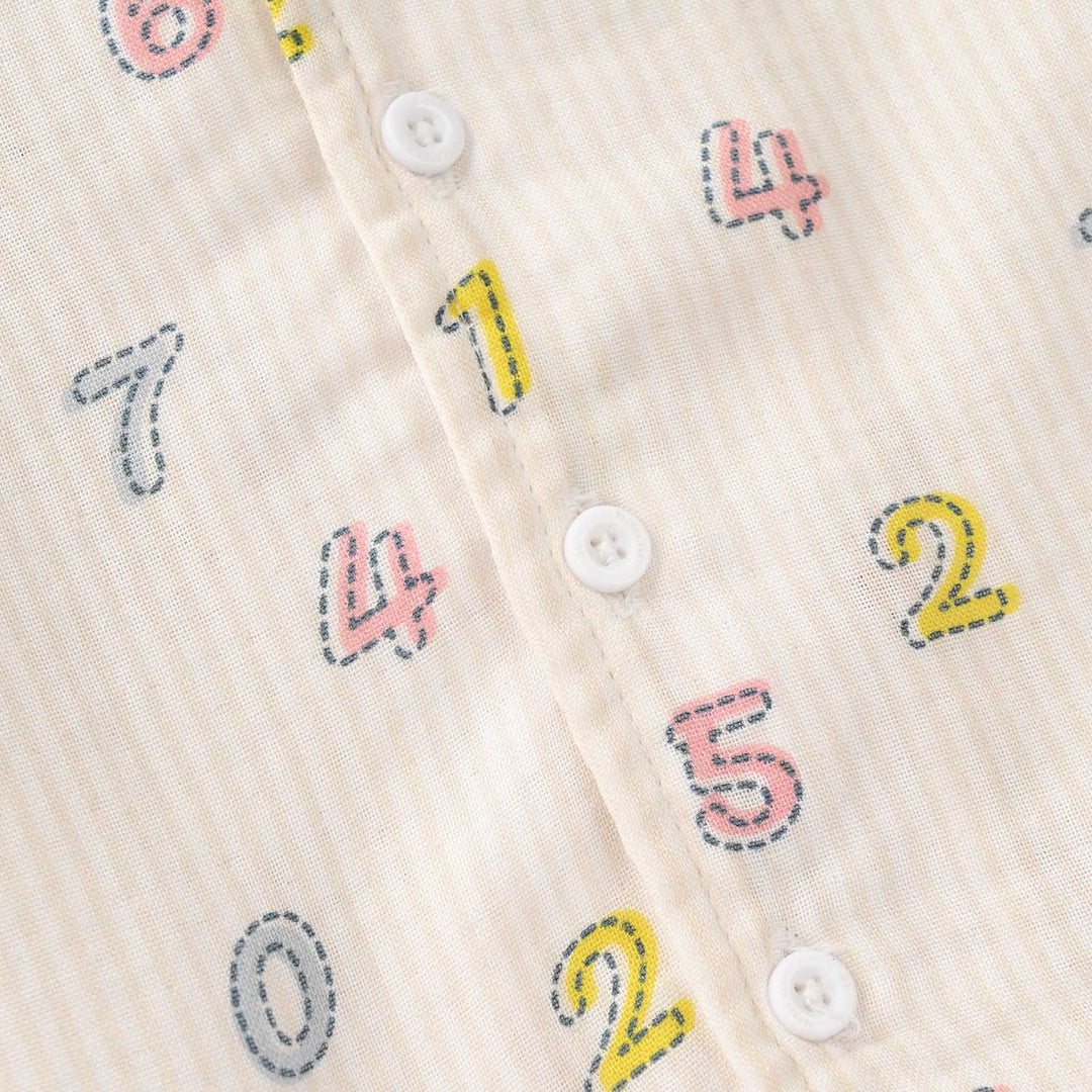 Infant Boys Viscose Nightwear - Off White