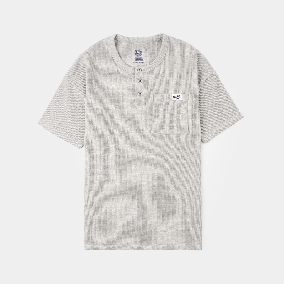 Boys Thermal T-Shirt (Cool Day) - Grey