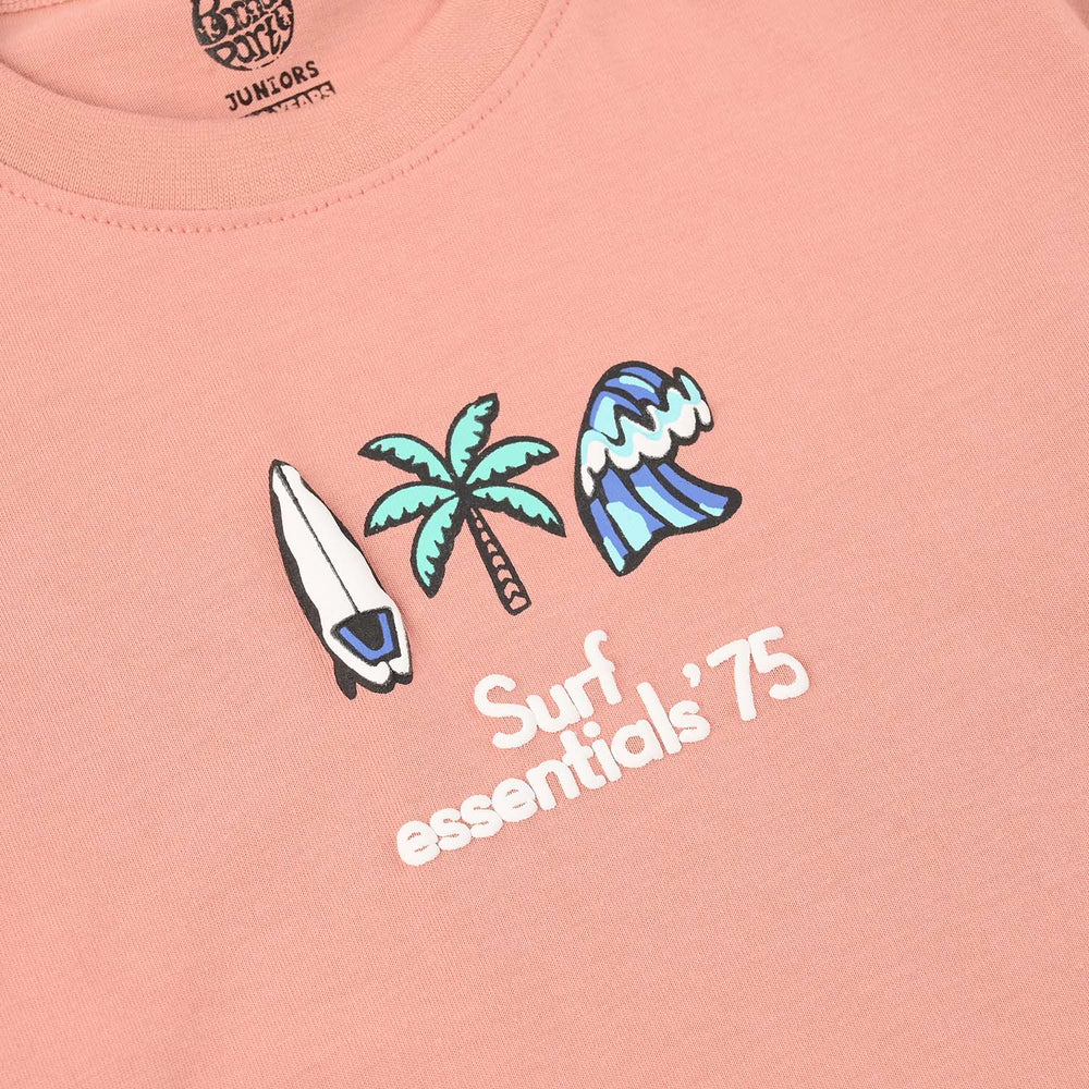 Boys Jersey/Terry T-Shirt (Surf)