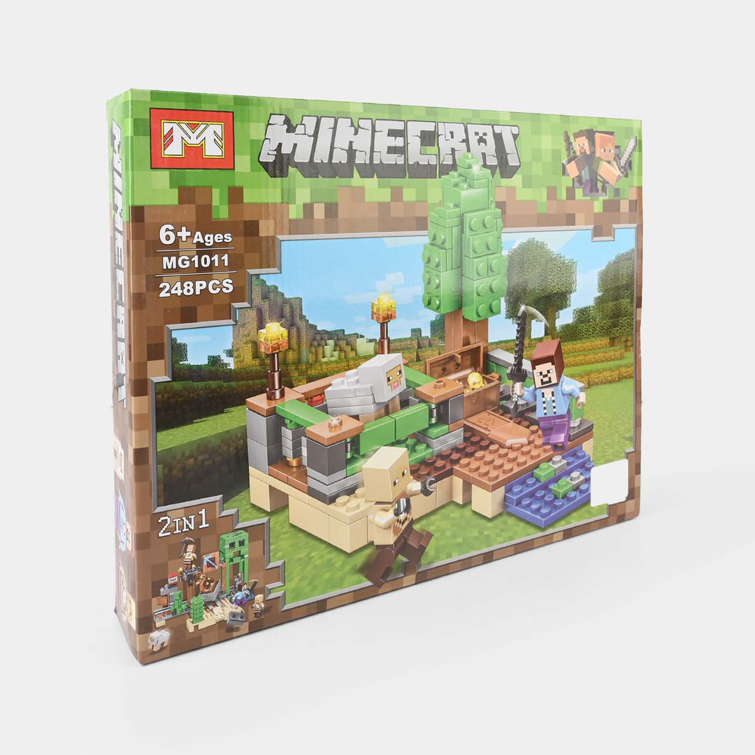 Minecrat 2-in-1 Adventure Building Block Set