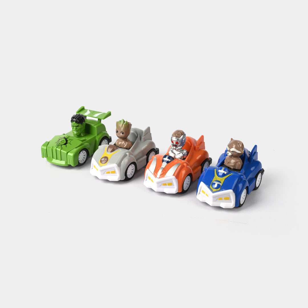 Pullback Racing Car W/Hero PT13509