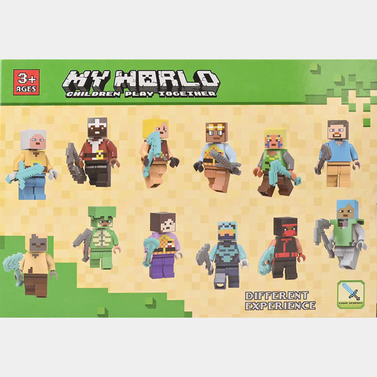 Minecraft Blocks Character