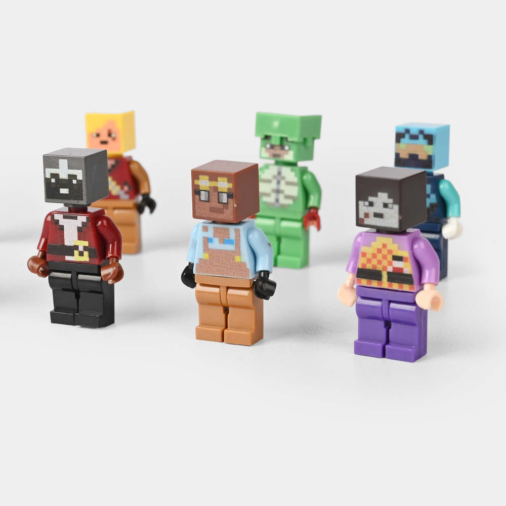 Minecraft Blocks Character