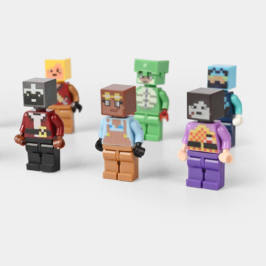 Minecraft Blocks Character