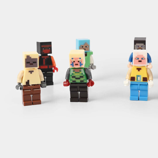 Minecraft Blocks Character