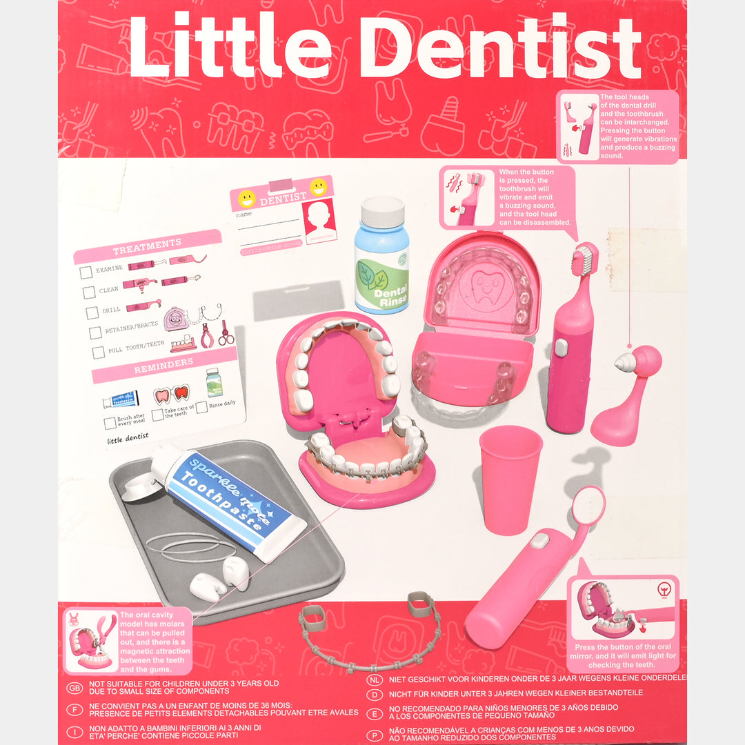 Electric Dental Kit With Light For Kids